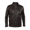 Men's Genuine Leather Black Jacket