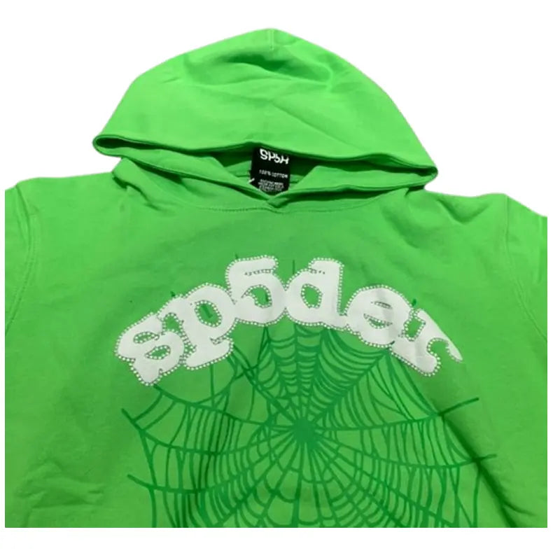 Green Spider Hoodie