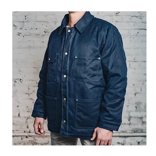 Heat Strap Chief Coat Navy