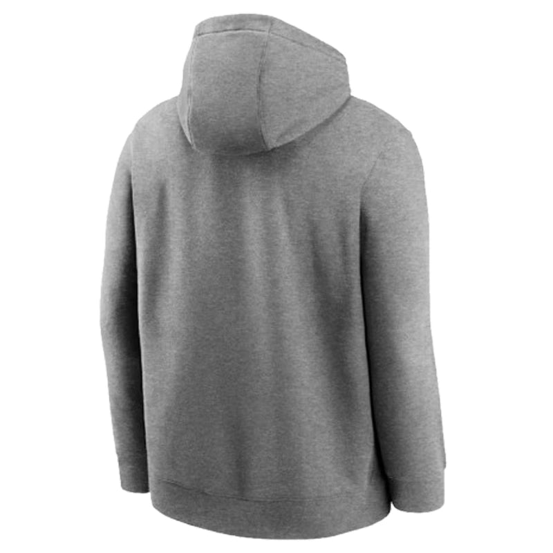 New England Patriots Heather Charcoal Club Hoodie