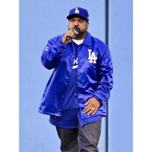 Ice Cube Dodgers Jacket