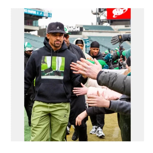 Jalen Hurts Super Bowl LIX Arrivals Hoodie