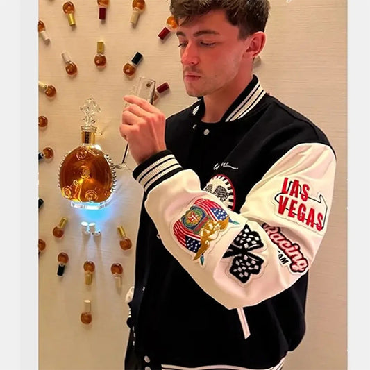 Jeff Hamilton Wynn Las Vegas Racing Varsity Jacket