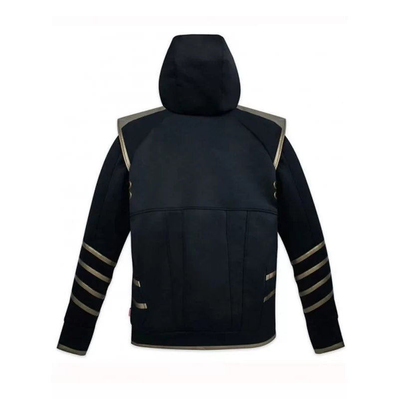 Avengers Endgame Hawkeye Black Hoodie