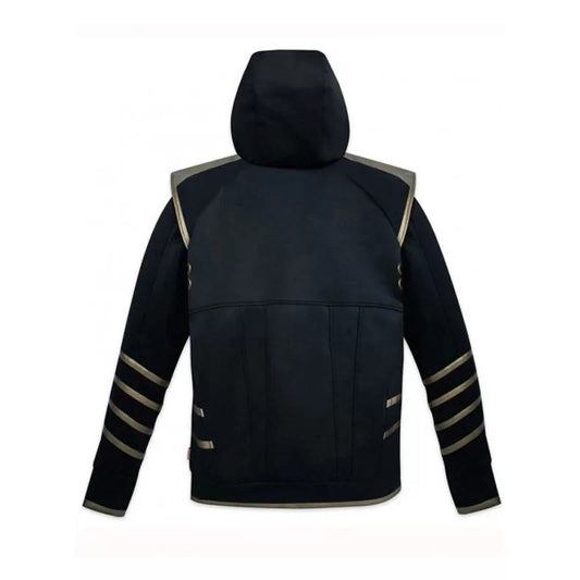 Avengers Endgame Hawkeye Black Hoodie