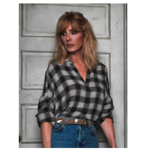 Yellowstone Beth Dutton Checked Shirt