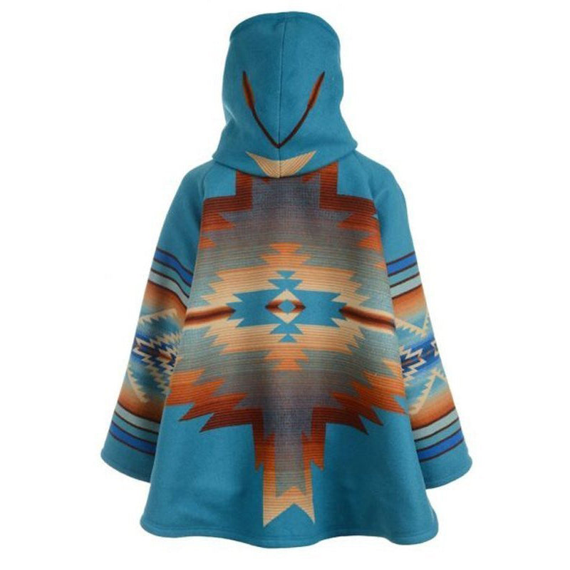 Kelly Reilly Yellowstone Blue Hooded Coat