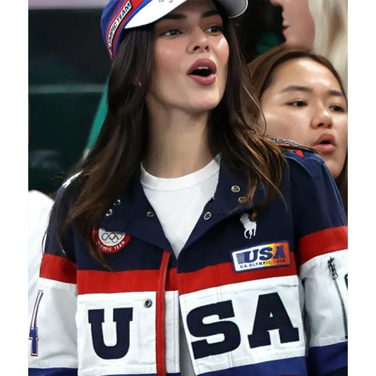 Kendall Jenner 2024 Paris Olympics Jacket
