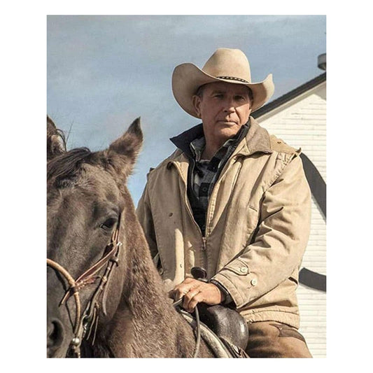 Kevin Costner Yellowstone Western Jacket