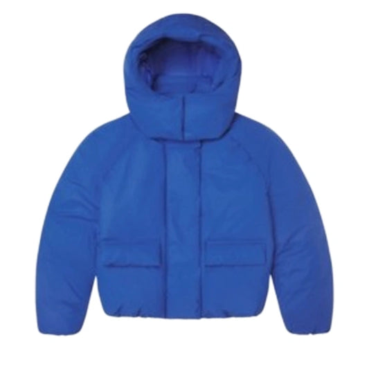 Khy Womens Padded Oversized Boxy-Fit Shell Hooded Puffer Jacket