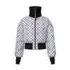 LV 3D Monogram Cropped Puffer Jacket