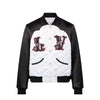 LV Bicolor Satin Bomber Jacket