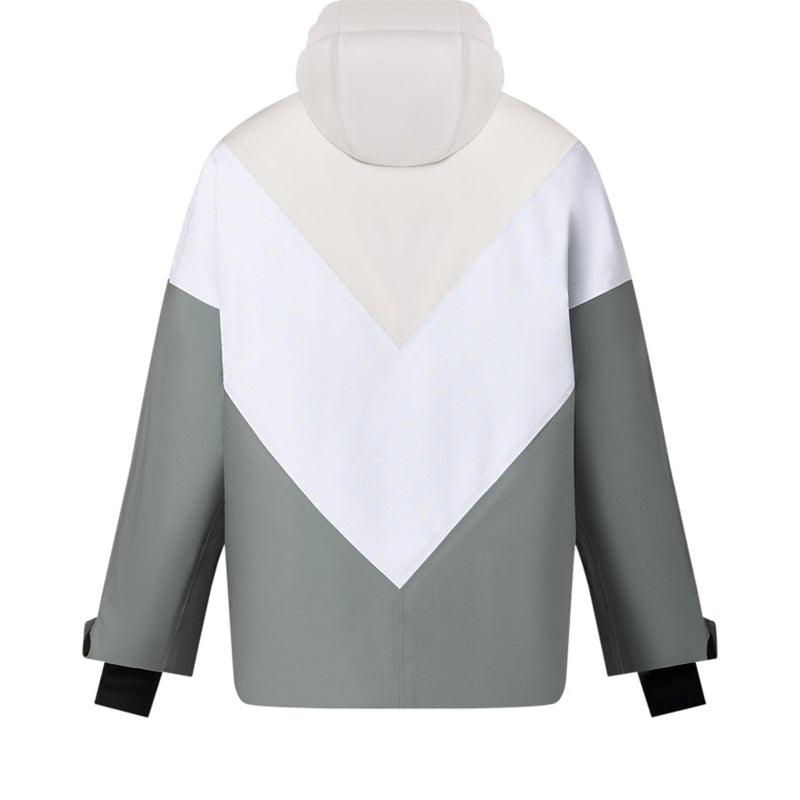 LV Color-Blocked Technical Shell Jacket