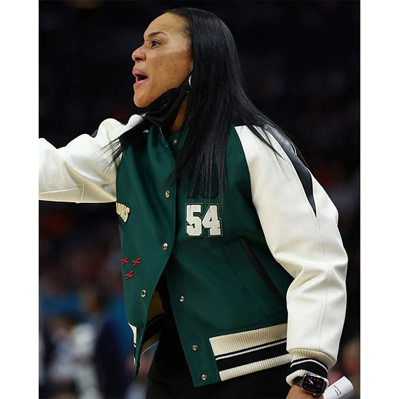 LV Dawn Staley Letterman Patch Jacket