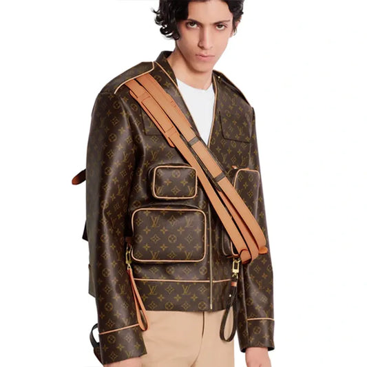 LV Monogram Admiral Brown Jacket