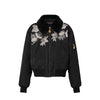 LV Night Flower Patch Bomber Jacket