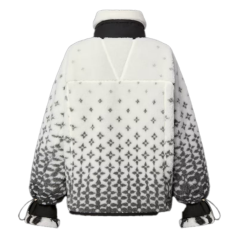LV Ombré Monogram Fleece Jacket