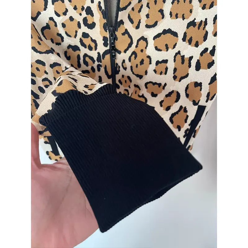 LV leopard print jacket