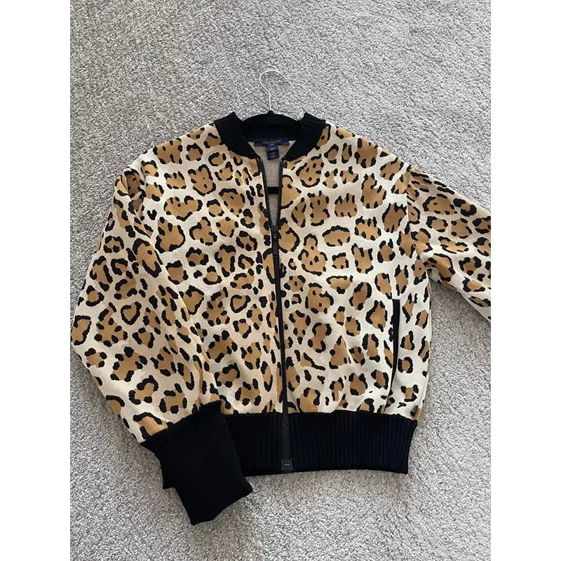 LV leopard print jacket