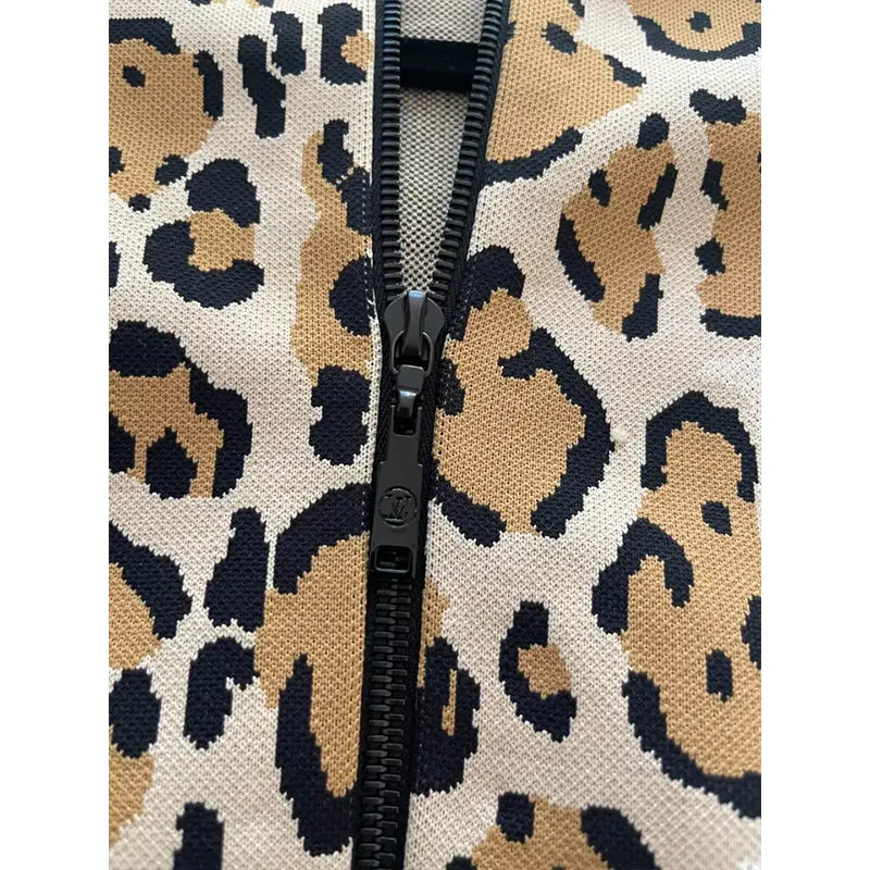 LV leopard print jacket