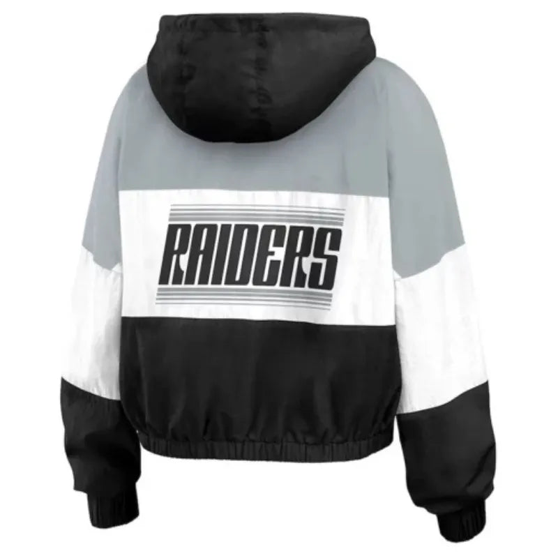 Las Vegas Raiders Erin Andrews Windbreaker Jacket