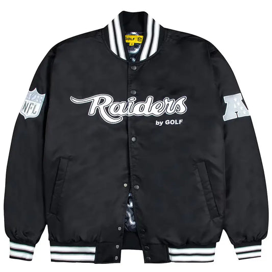 Las Vegas Raiders x Golf Wang Bomber Jacket