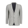 Light Grey Herringbone Wool & Cashmere Blazer