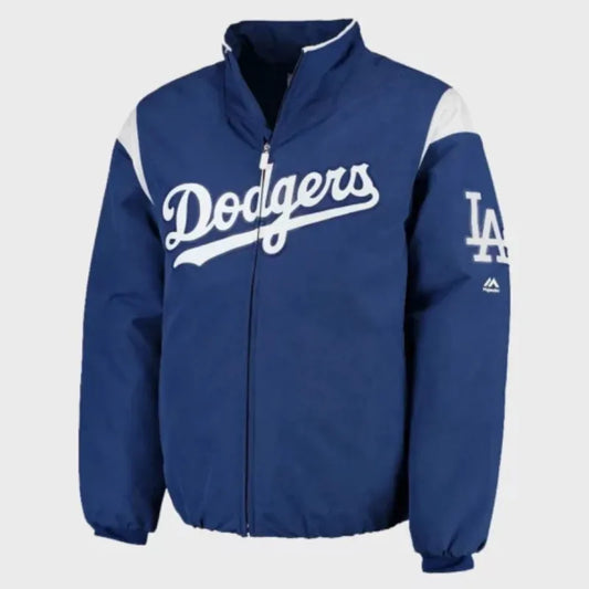 Los Angeles Dodgers On-Field Full-Zip Jacket