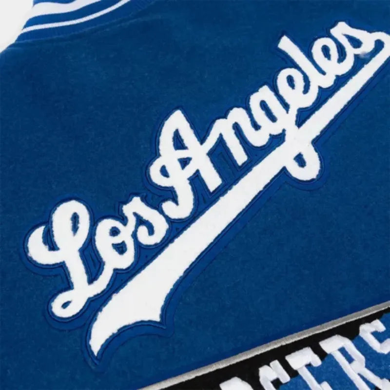 Los Angeles Dodgers Pennants Varsity Jacket