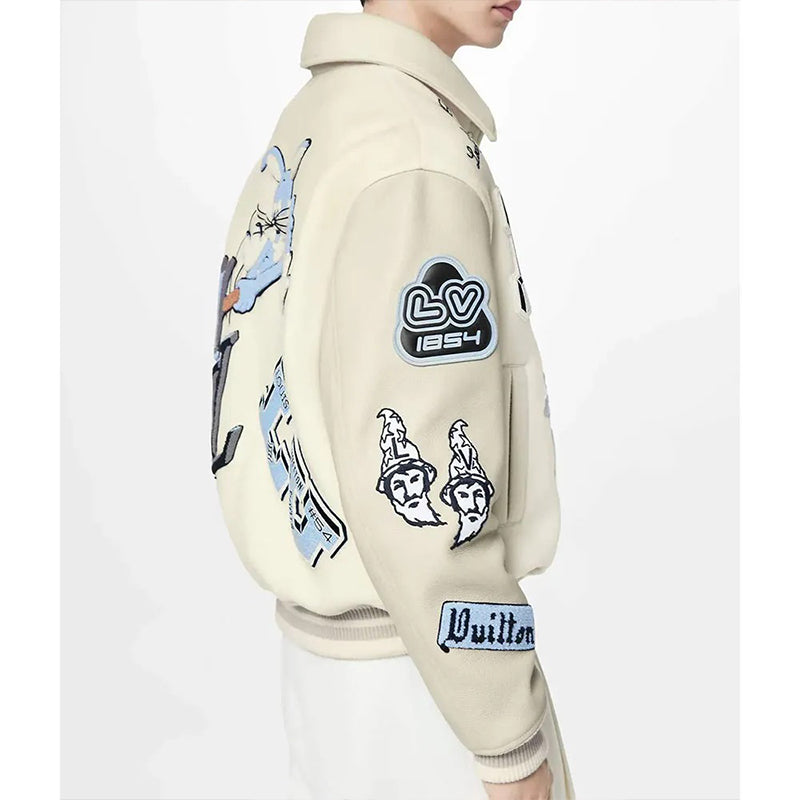 Louis Vuitton Peso Pluma Varsity Jacket