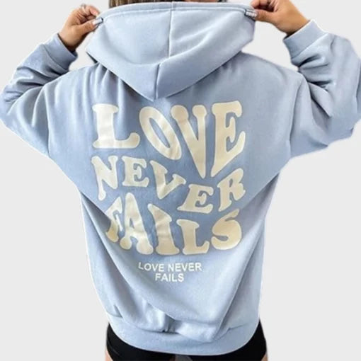 Love Never Fails Hoodie
