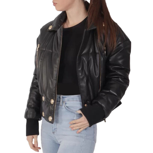 Women’s Black Leather Jacket