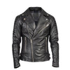 Men Cross Brando Leather Jacket