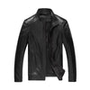 Men Fashion Leather Motorcycle Jacket