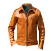 Men Ten Brown Leather Jacket