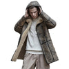 Men's B7 Hooded Shearling Jacket Coat