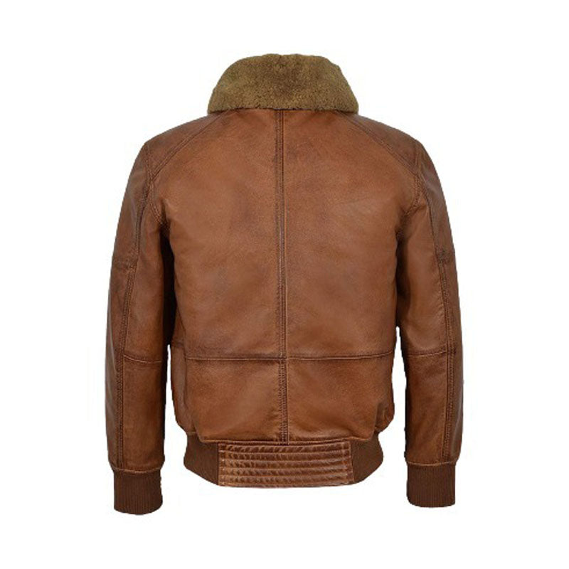 Men’s AIR Force Fur Bomber Jacket