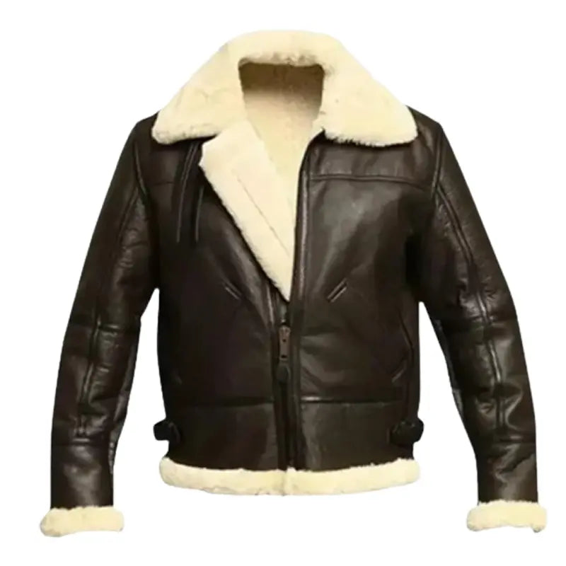 Men’s-Aviator-B3-Bomber-Sheepskin-Jacket