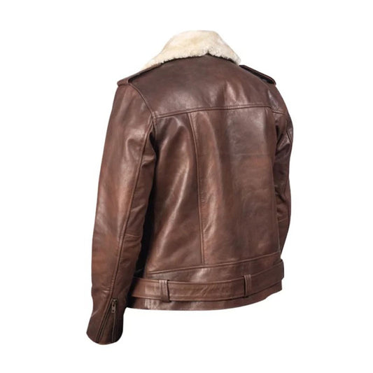 Mens Brown Winter Protection Jacket