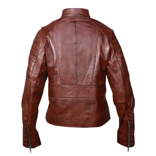 Men’s Dark Brown Leather Jacket