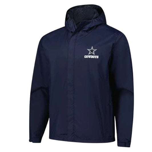 Men’s Dunbrooke Navy Dallas Cowboys Tropic Hooded Jacket