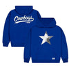 Men's GOLF WANG Royal Dallas Cowboys Cutout Hoodie