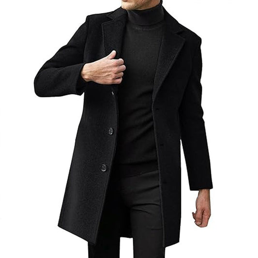 Men’s Long Trench Coat