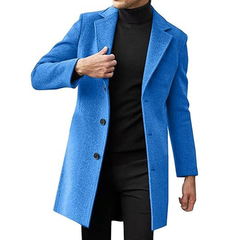Men’s Long Trench Coat