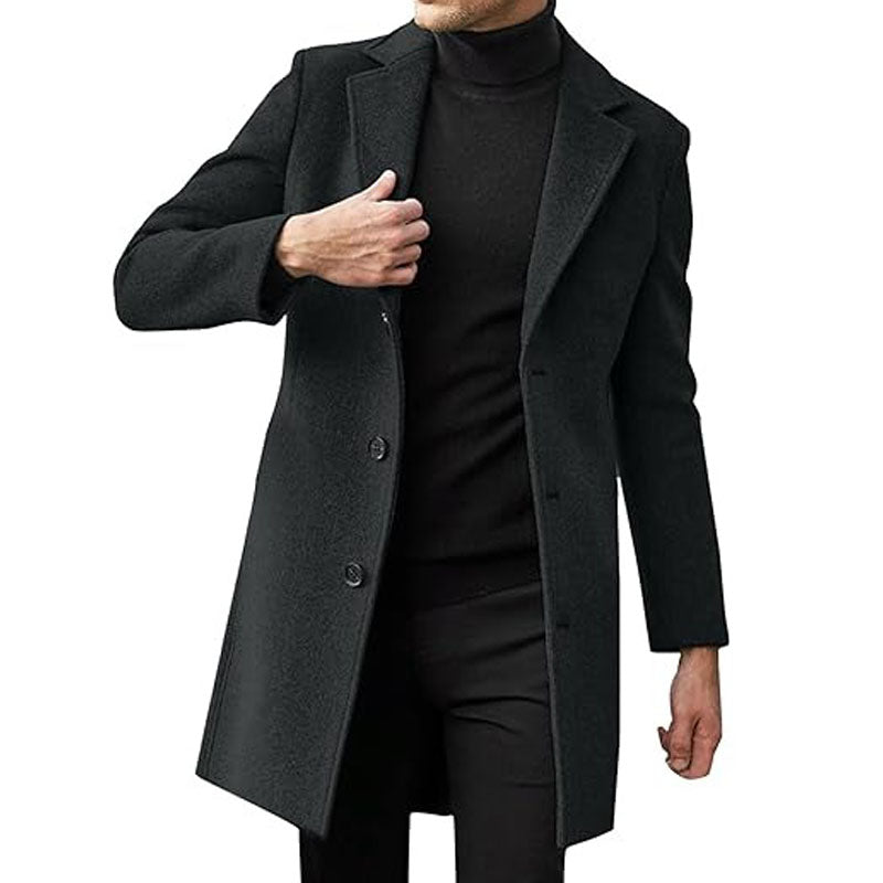Men’s Long Trench Coat