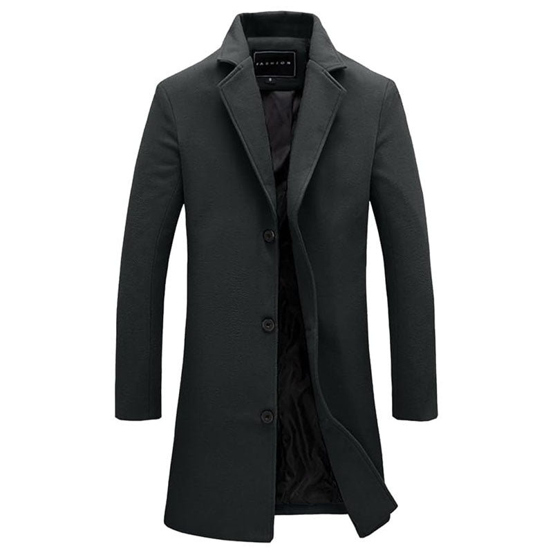Men’s Long Trench Coat