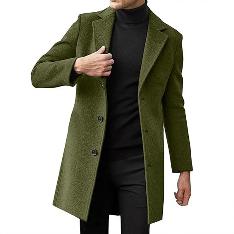 Men’s Long Trench Coat