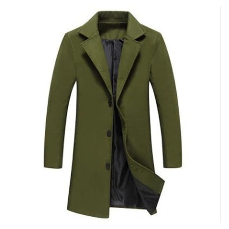 Men’s Long Trench Coat