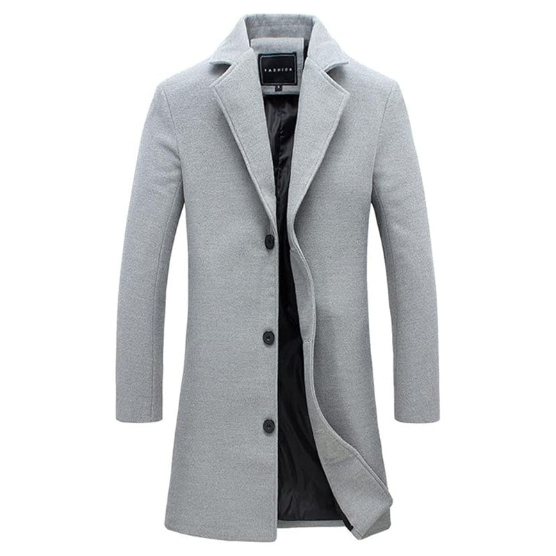 Men’s Long Trench Coat