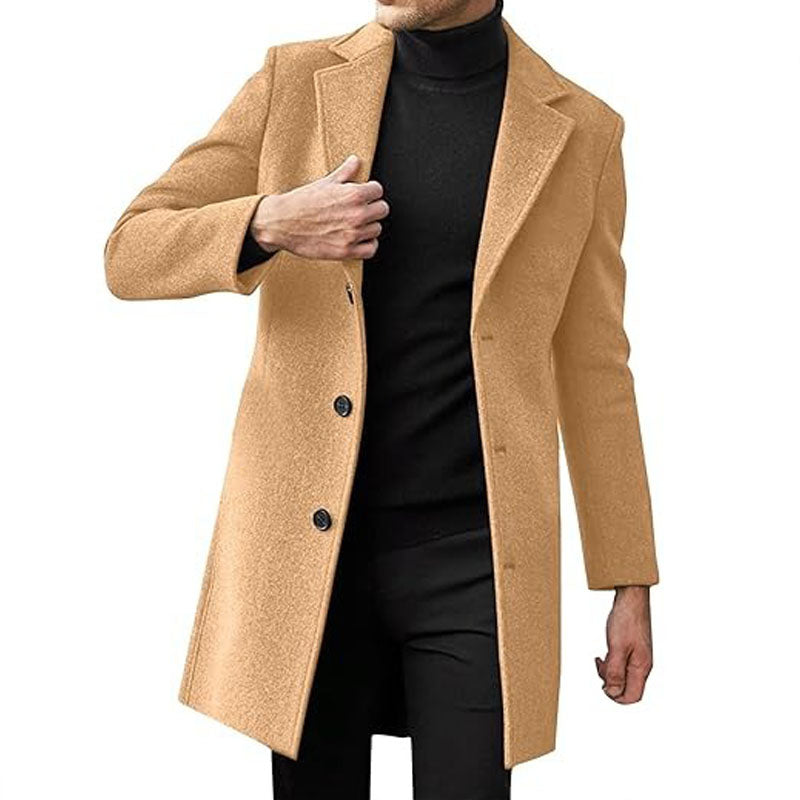 Men’s Long Trench Coat